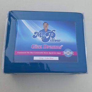 My Pillow King Size 100% Giza Bed Sheet Set NEW